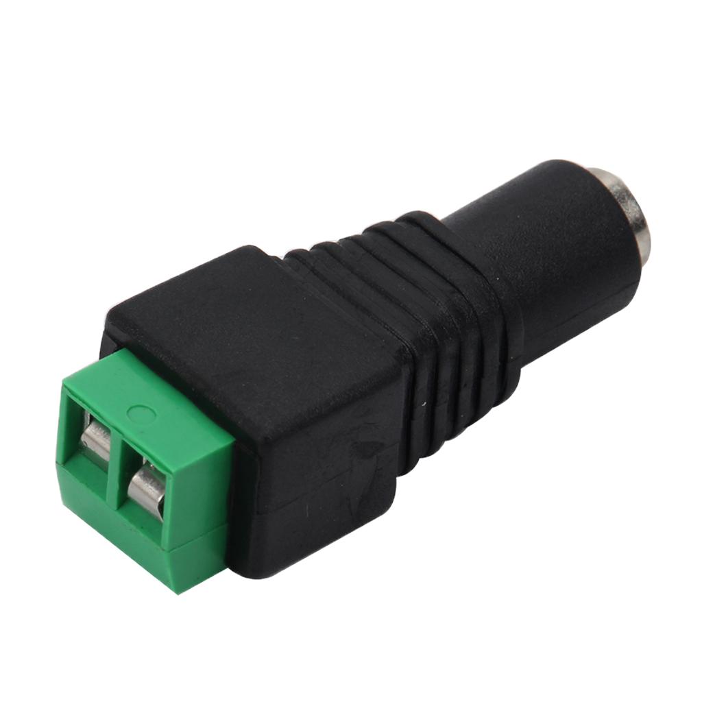 DC 5.5 X 2.1mm Power Connector Socket Adapter Cable Plug