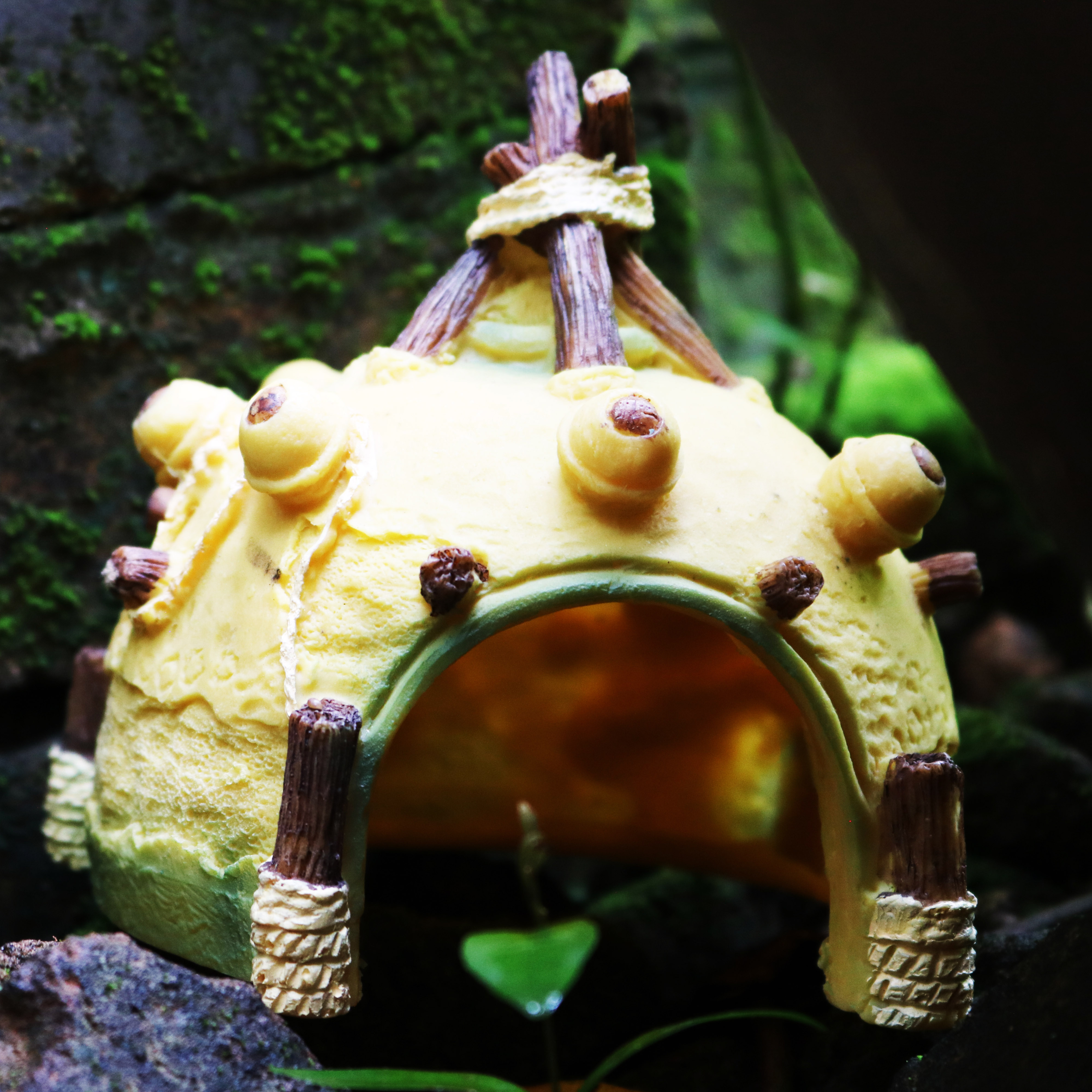 Mô hình Túp Lều Gai trang trí tiểu cảnh - thủy sinh - terrarium