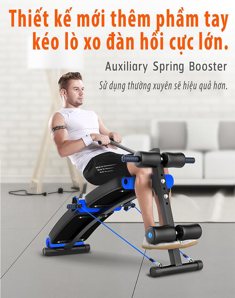 BG Ghế tập bụng DUMBBELL BENCH - máy tập thể dục, thể hình, tập gym đa năng phù hợp cho cả nam và nữ