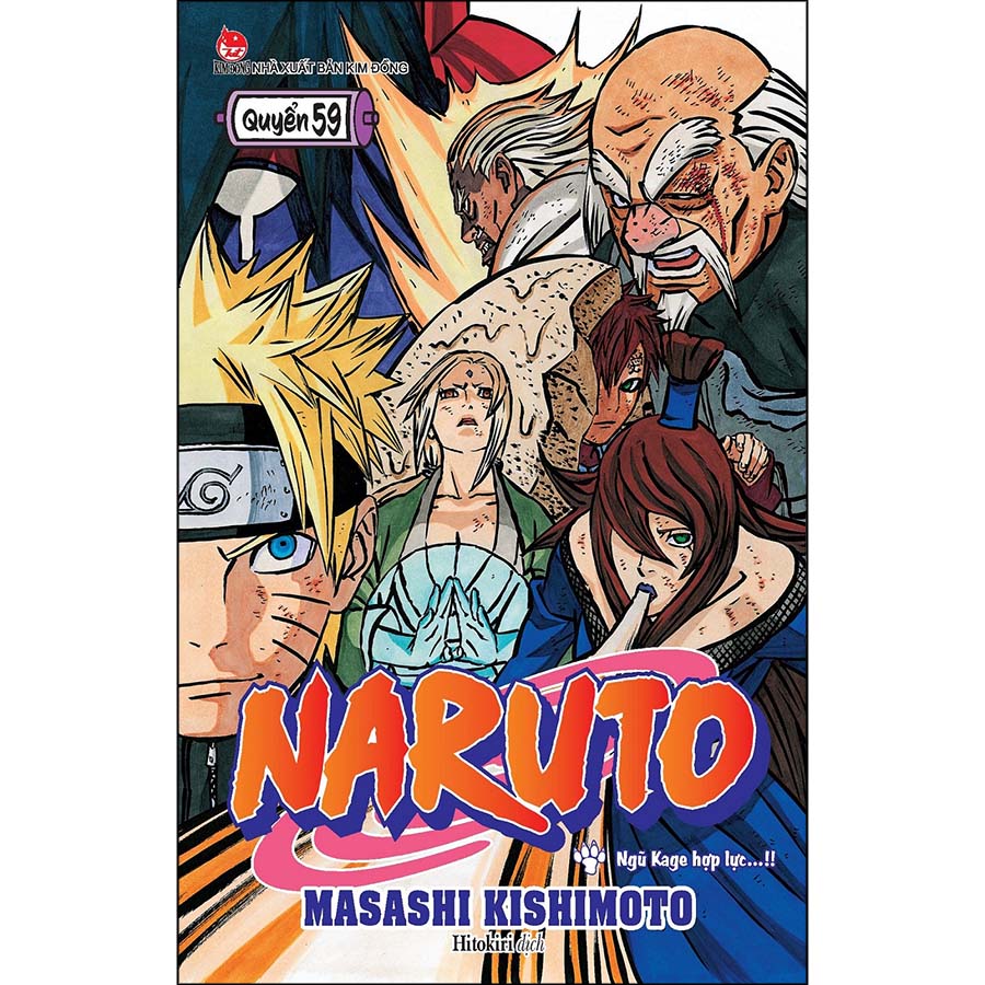 Naruto Tập 59: Ngũ Kage Hợp Lực…!! (Tái Bản 2022)