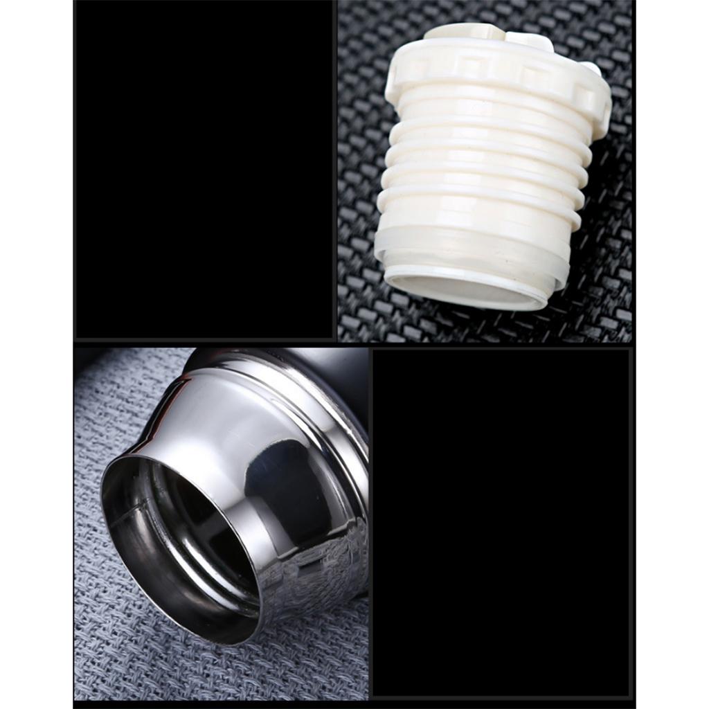 500ml Vacuum Insulated Flask Thermal Sports Water Bottle Hot/Cold White