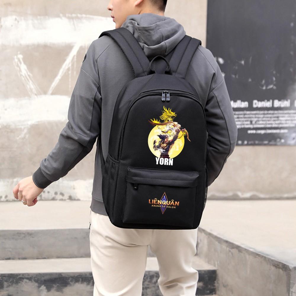 Balo thời trang tướng YORN Liên Quân, chất liệu vải cao cấp bền đẹp, kiểu dáng thời trang hiện đại