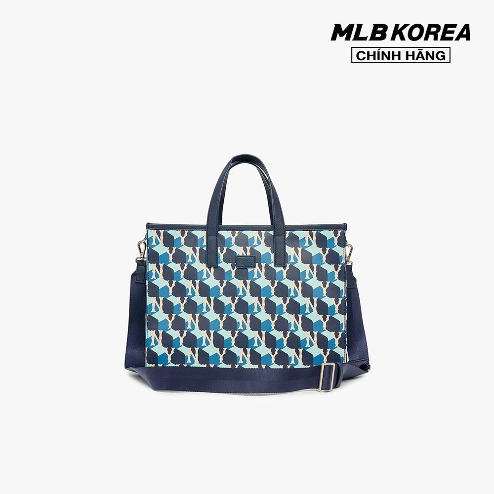 MLB - Túi tote chữ nhật Cube Monogram Medium 3AORM042N