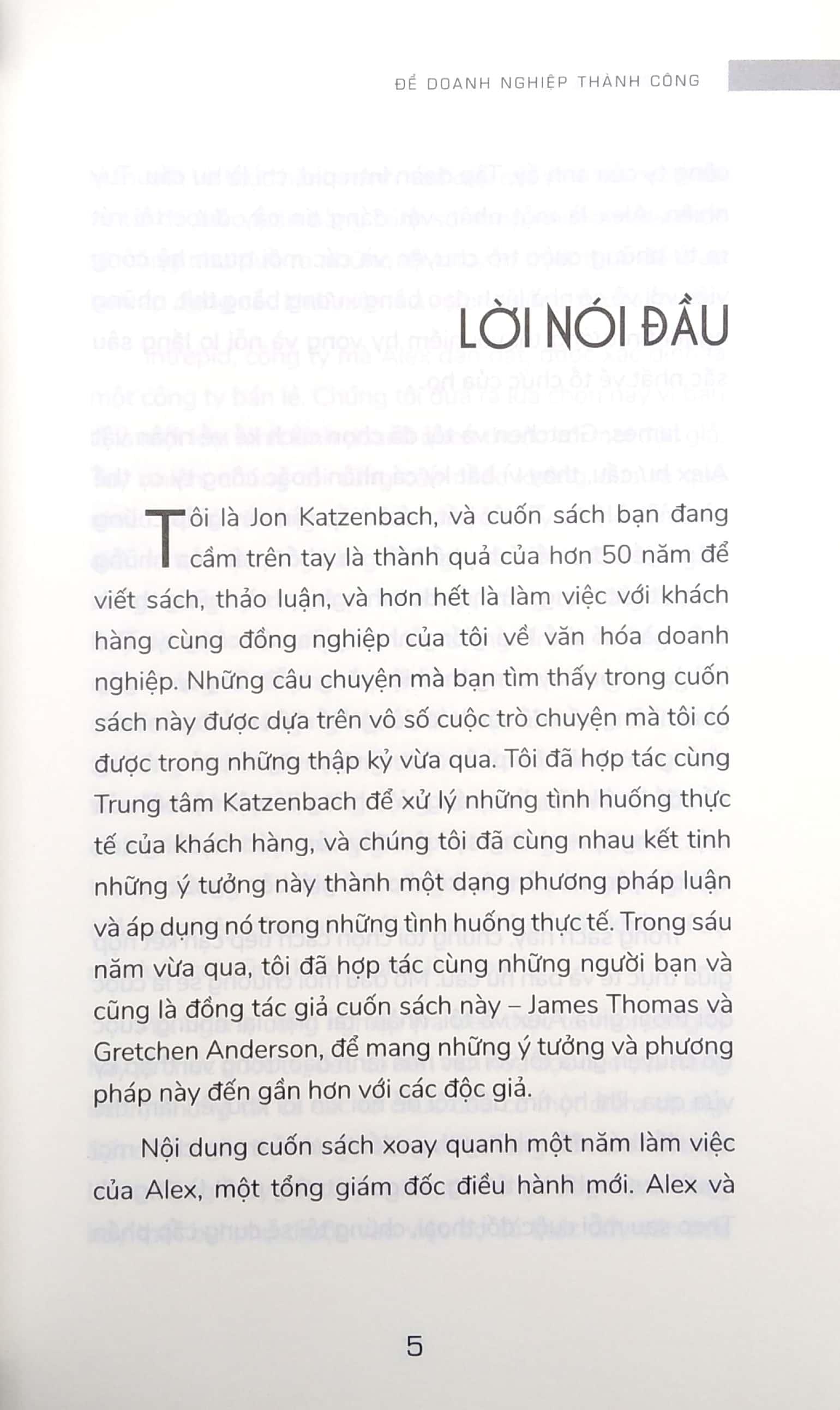 Để Doanh Nghiệp Thành Công