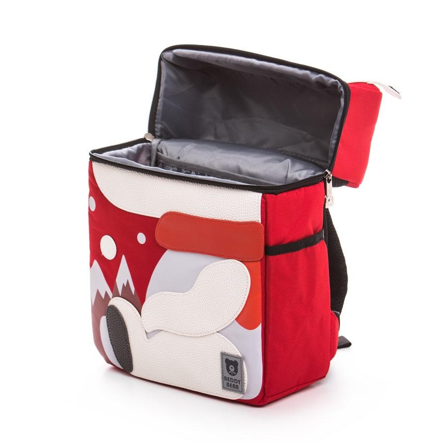 Balo Tiểu Học Chống Gù BEDDYBEAR Cute Bag Họa Tiết Gấu Bắc Cực Cho Bé YE-GAU - Hàng Chính Hãng