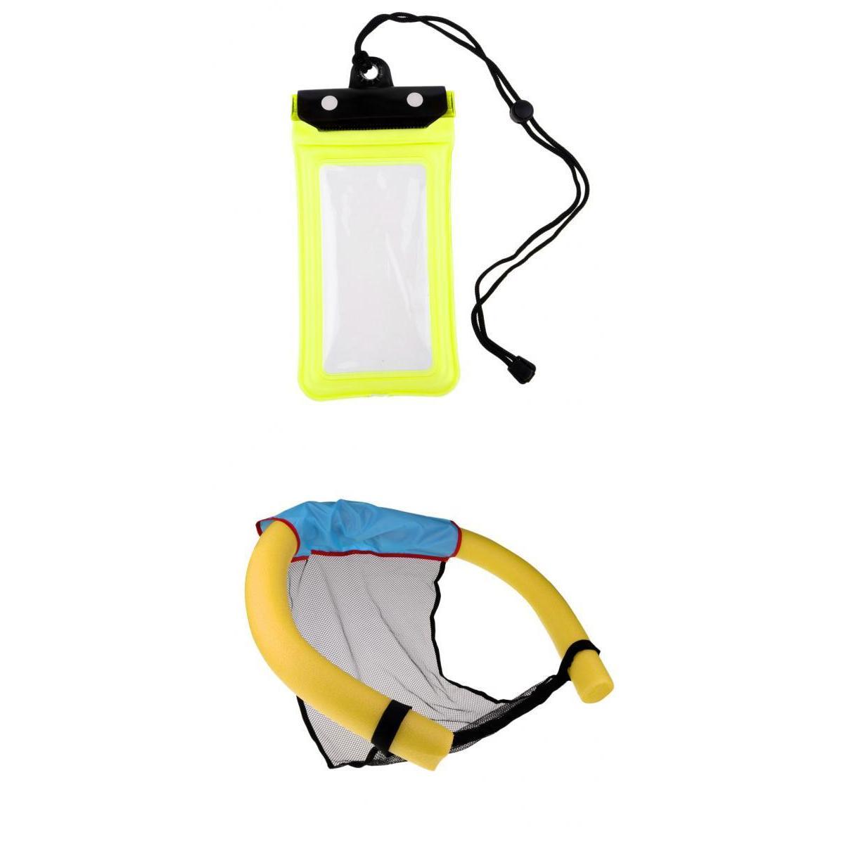 Universal Waterproof Phone Case Anti-Water Pouch Dry Bag Cover Pouch Holder with Swimming Pool Floating Chair
