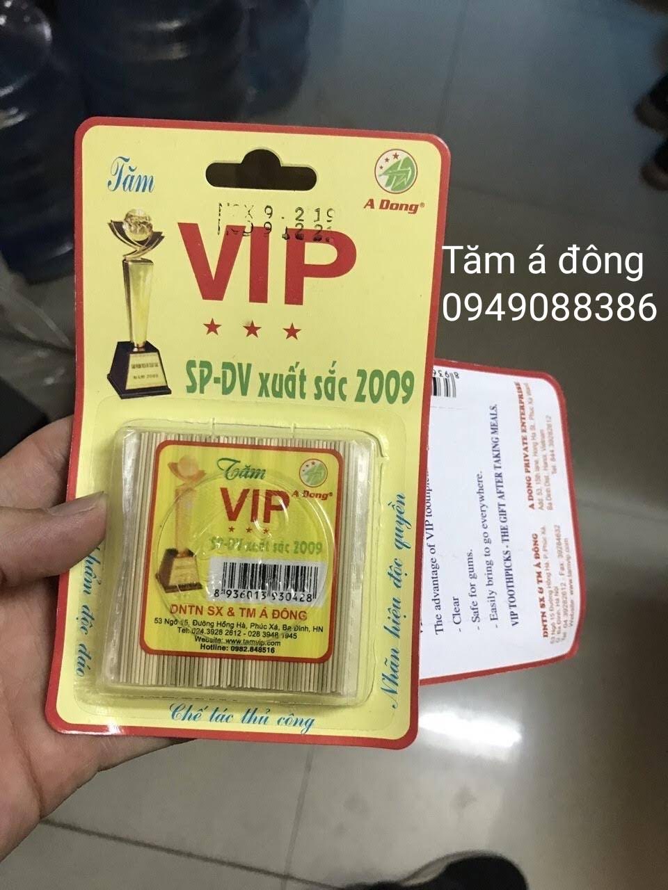 Vỉ 5 gói tăm vip 
