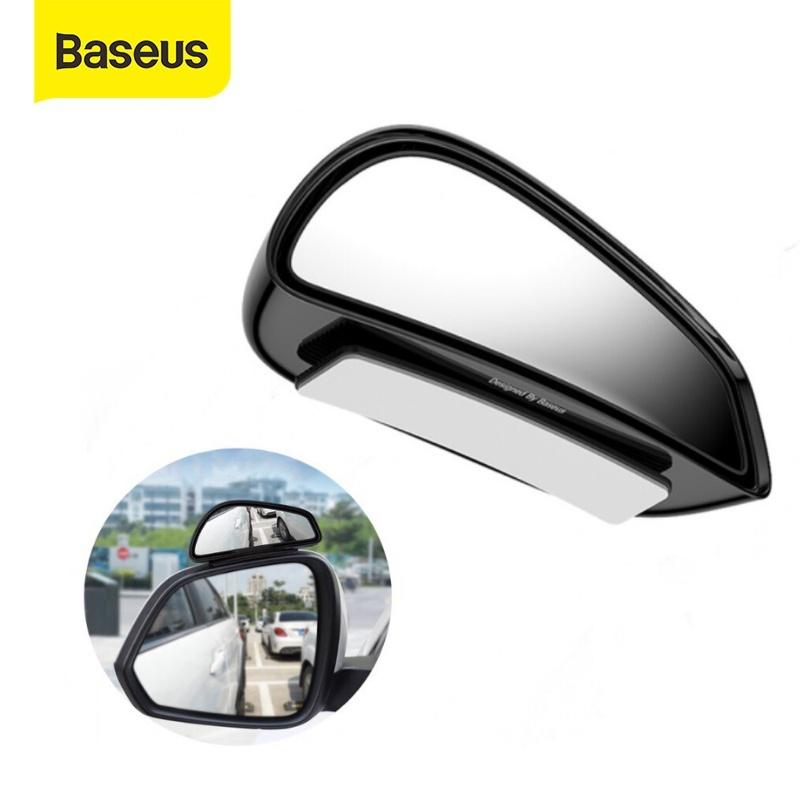 Gương phụ ô tô 2 chiếc Baseus chống điểm mù kính chiếu hậu mở rộng góc nhìn