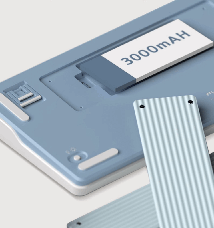 Bàn phím cơ FL-Esports CMK75SAM Lake Placid Blue/Desert Grey