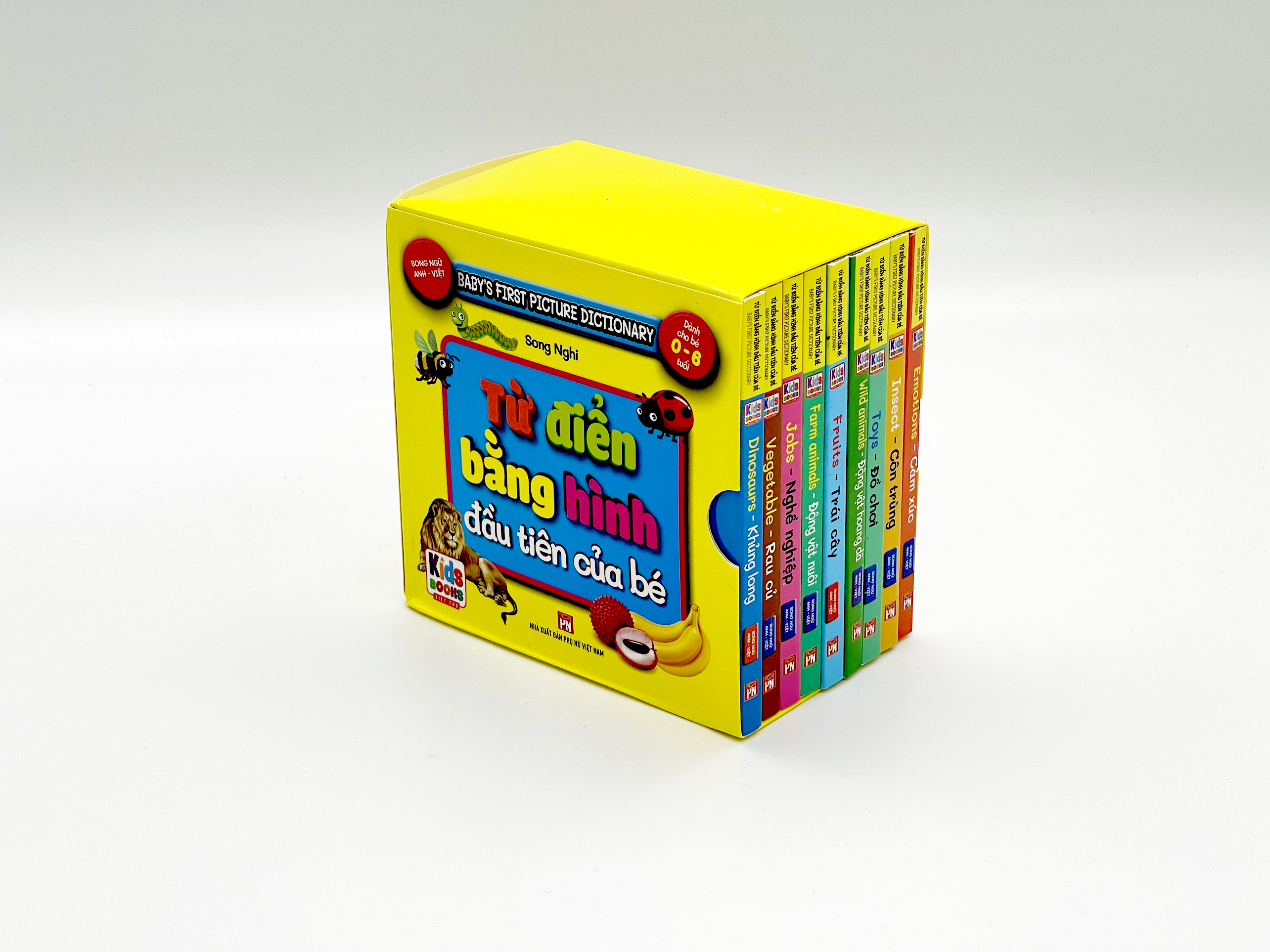 Bách Khoa Tri Thức Bằng Hình - Combo 3 Bộ Từ Điển Bằng Hình Đầu Tiên Của Bé ,Đố Bé ở Sau Là Gì