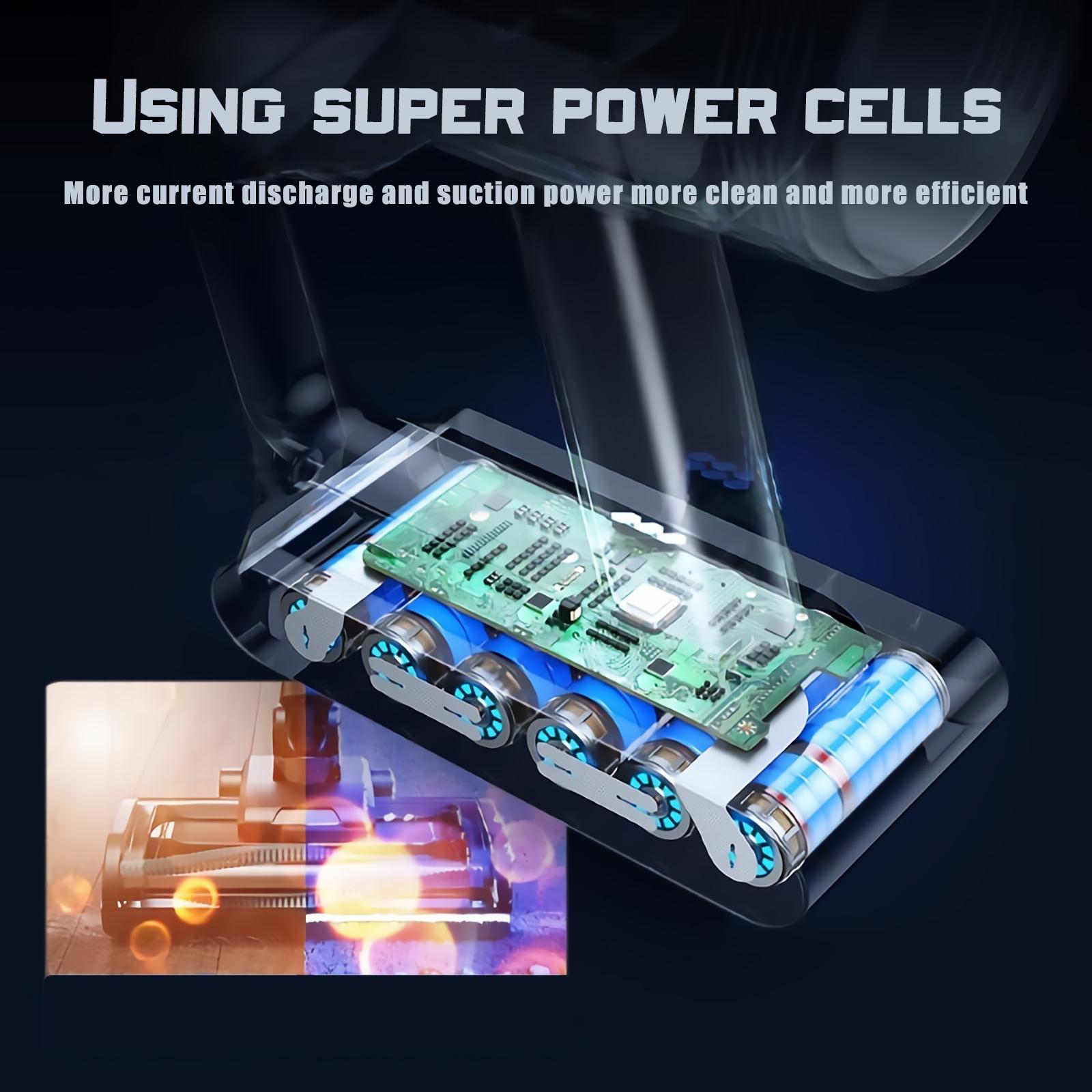 6000mAh cho Dyson V6 V7 V8 V10 Sạc Bateria SV10 SV11 SV12 SV09 Máy Hút Bụi Pin DC58 Pin dành cho Pin Sony Cel Color: V6 6.0Ah