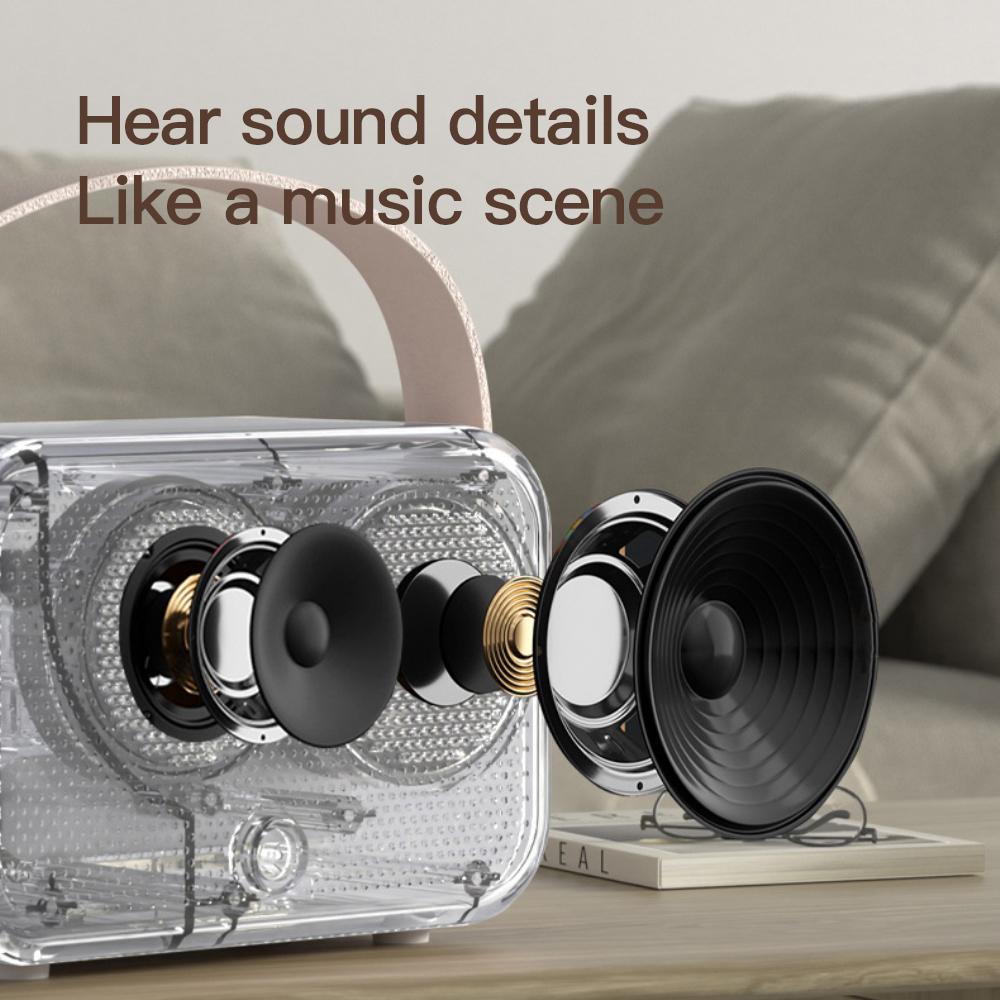 Đồng hồ báo thức di động, loa bluetooth, đồng hồ kỹ thuật số thông minh LED, bộ sạc nhanh USB, đồng hồ máy tính để bàn nhỏ, loa phát thanh FM