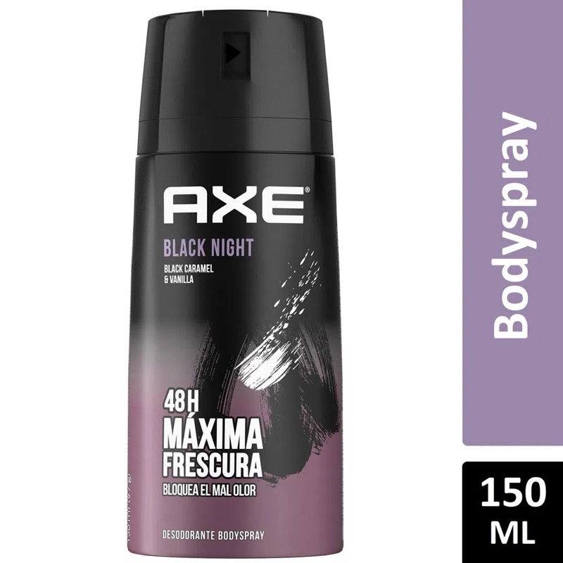 Xịt nước hoa toàn thân AXE Black Night 150ml hương nước hoa