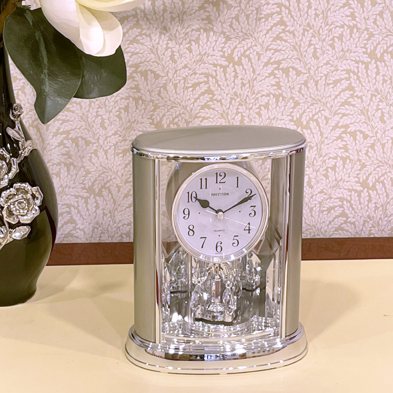 Đồng hồ Rhythm 4SG724WR19 Kt 19.6 x 24.0 x 10.6cm, 870g. Vỏ nhựa. Dùng Pin.