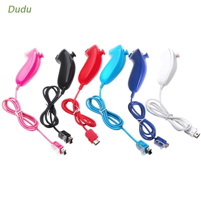 Điều khiển trò chơi video từ xa Nunchuk cho Wii 5 màu tùy chọn