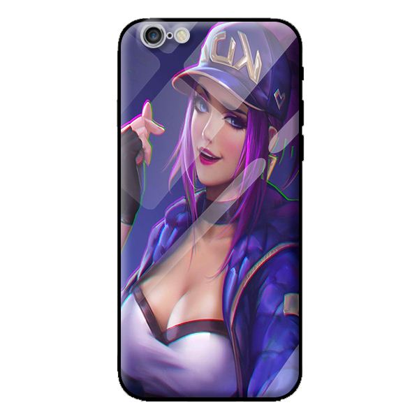 Ốp lưng kính cường lực cho iPhone 6 GIRL 10 - Hàng chính hãng