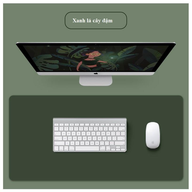 Thảm Da Trải Bàn Làm Việc Desk Pad Chất Lượng Cao, Chống Nước