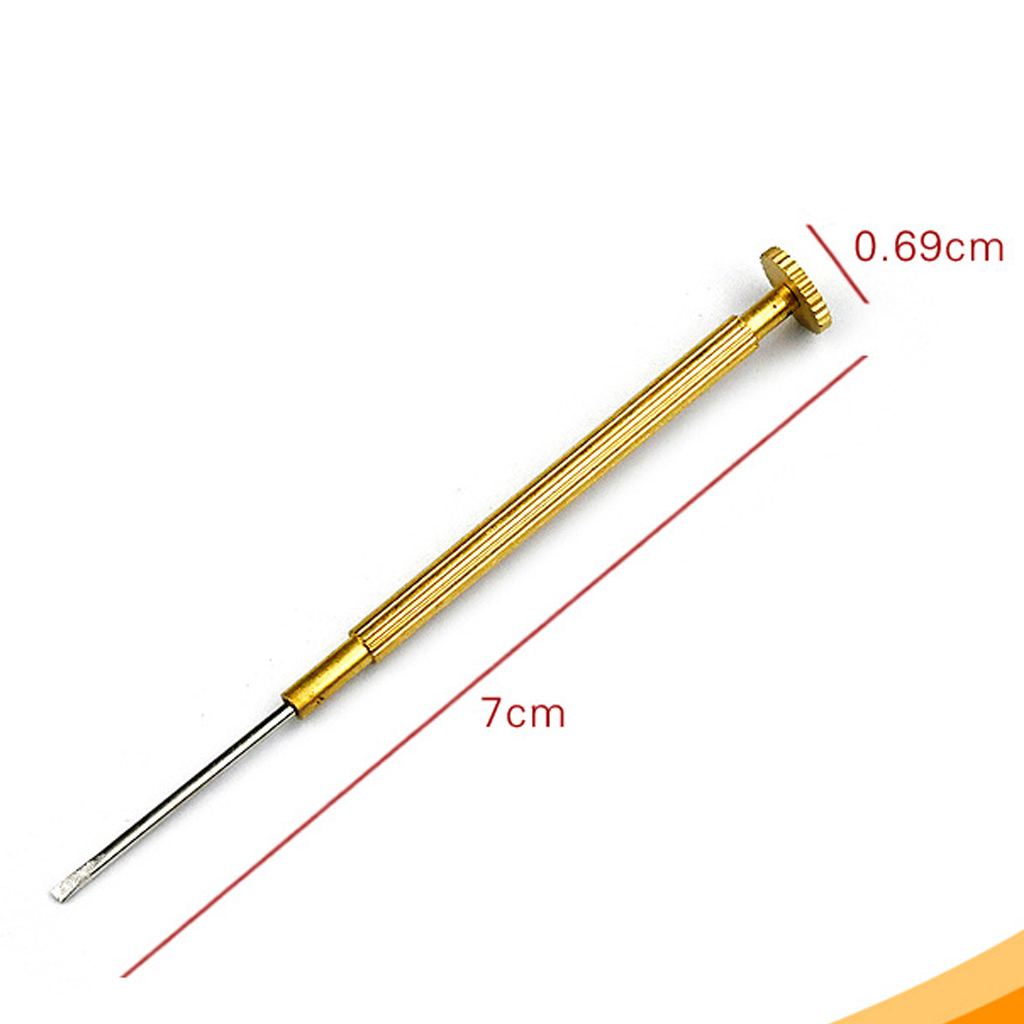 [ GIÁ TỤT QUẦN ] Tovit vàng dẹt cao cấp size 1.6mm và 1.8mm dùng sửa chữa đồng hồ