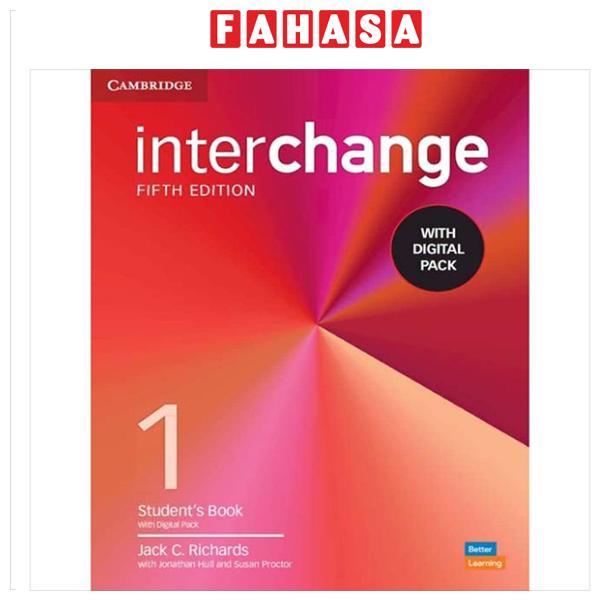 Sách ngoại văn: Interchange Level 1 Student's Book With Digital Pack - 5th Edition