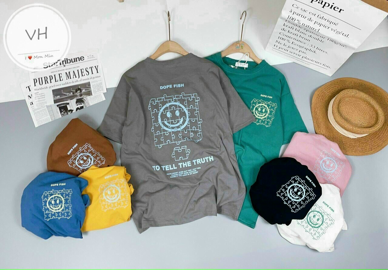 Áo phông phom rộng