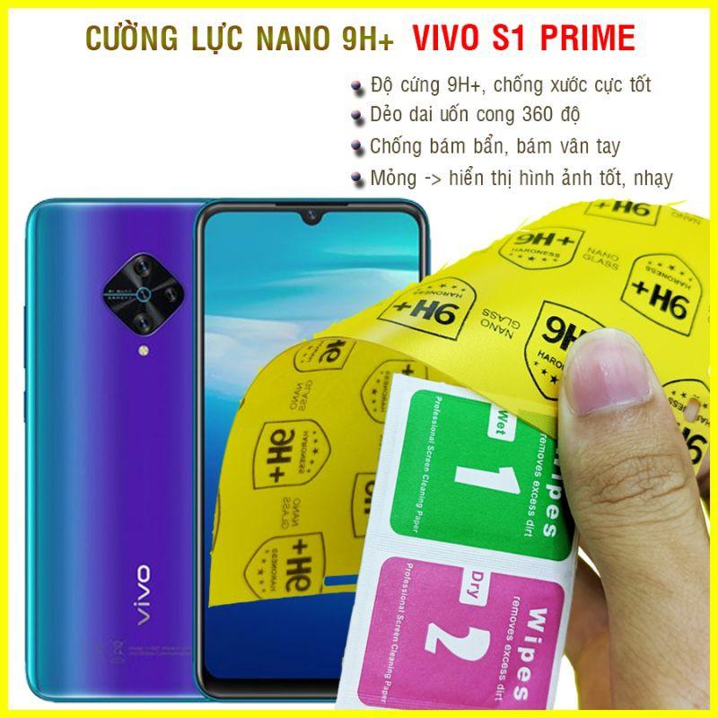 Dán cường lực dẻo nano dành cho Vivo S1 Prime