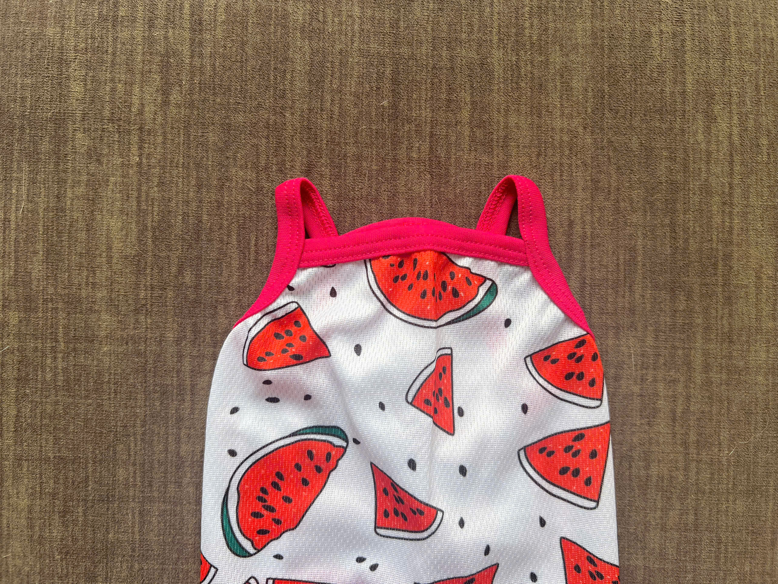 ÁO THUN HAI DÂY DƯA HẤU THÔNG HƠI SIÊU CUTE TỪ 1-7.5KG DÀNH CHO THÚ CƯNG CHÓ MÈO