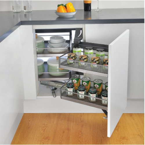 Kệ Liên Hoàn Bắt Cánh Đáy Đặc Vách Kính Grob - Hàng Chính Hãng - GVK-90R