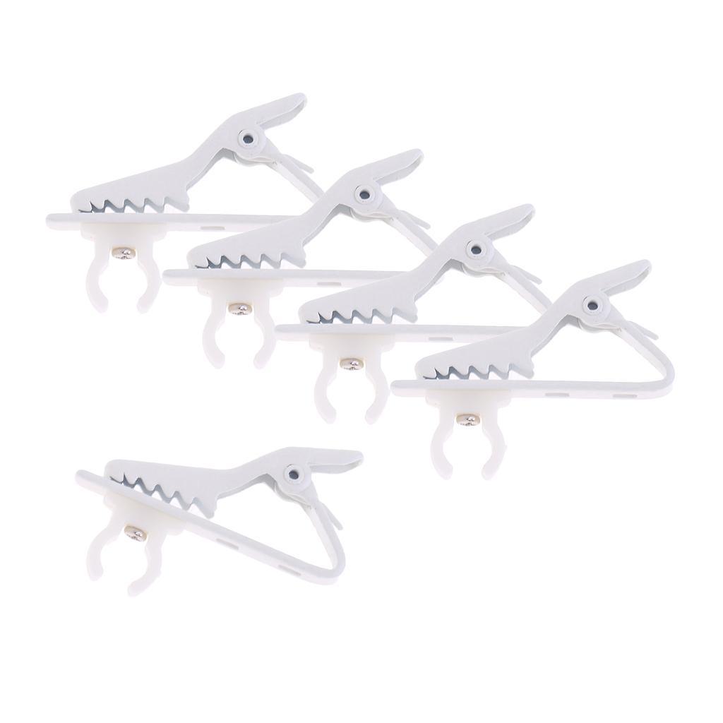 5 Pack Mini 6mm Microphone Mic Lapel Tie Clip for Conference Meeting Speech