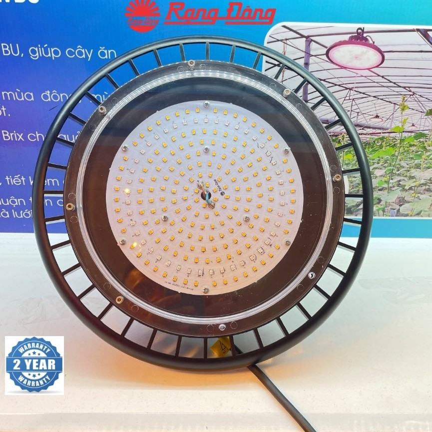 Đèn LED trồng Lan nhà kính UFO330 150W WBU
