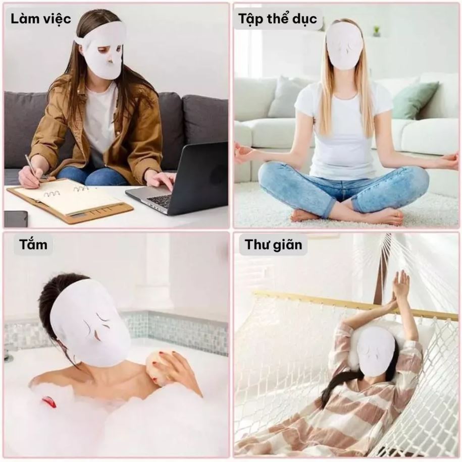 Khăn Mặt Nạ Chườm Nóng Lạnh Chăm Sóc Da Hiệu Quả Tại Nhà