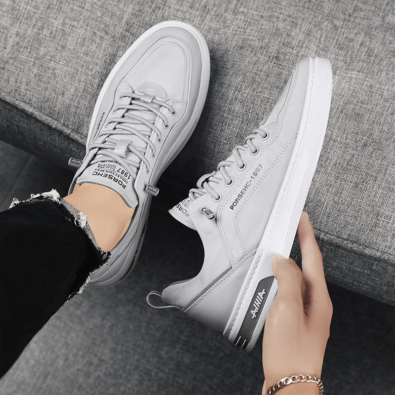 Giày Thể Thao Nam Sneaker - Giày Vải Nam Cao Cấp Nhẹ Bền Êm Chân