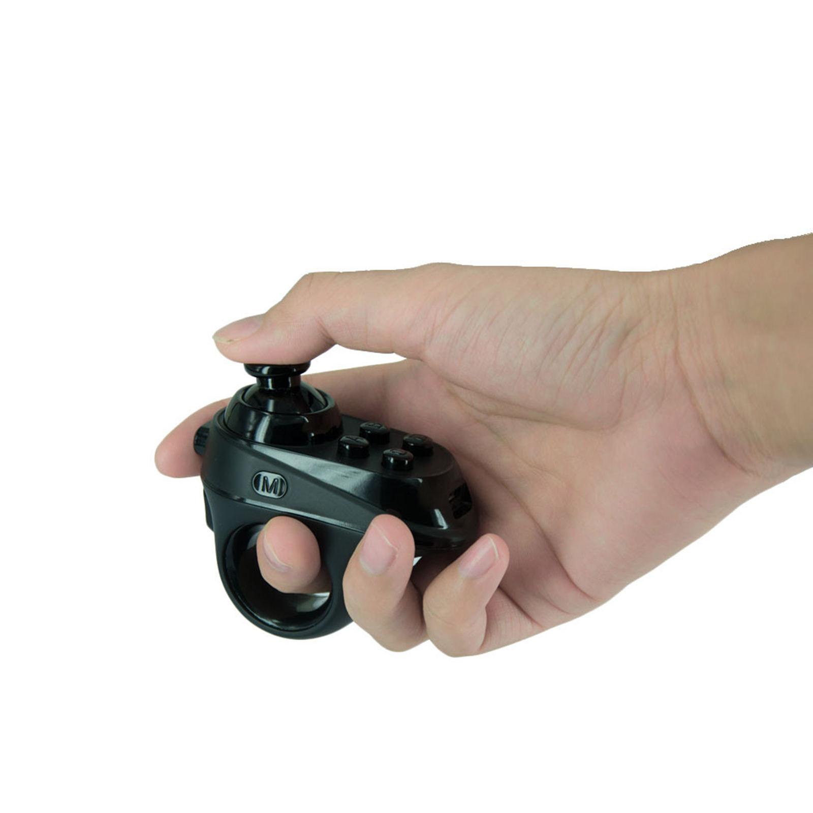 R1 Bluetooth Wireless Gamepad VR Remote Mini Ring Joystick for 3D Glasses