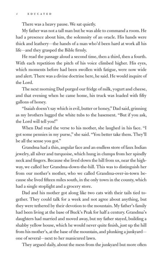 Educated: A Memoir (New York Times Bestseller)