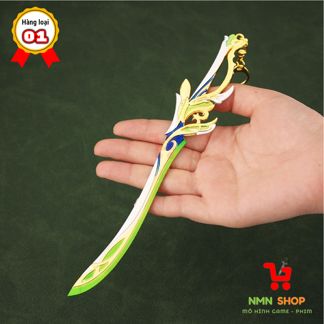 Mô hình game Genshin Impact - Ánh Lá Phán Quyết 21cm