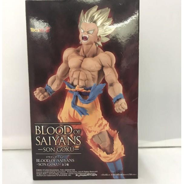 Mô Hình Figure Dragon ball 7 viên ngọc rồng songoku tóc mạ vàng 18cm