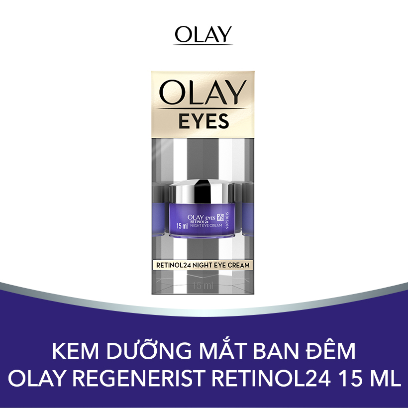 Kem Dưỡng Mắt OLAY Retinol 24 Tái Tạo Da Chống Lão Hóa Toàn Diện 15ml