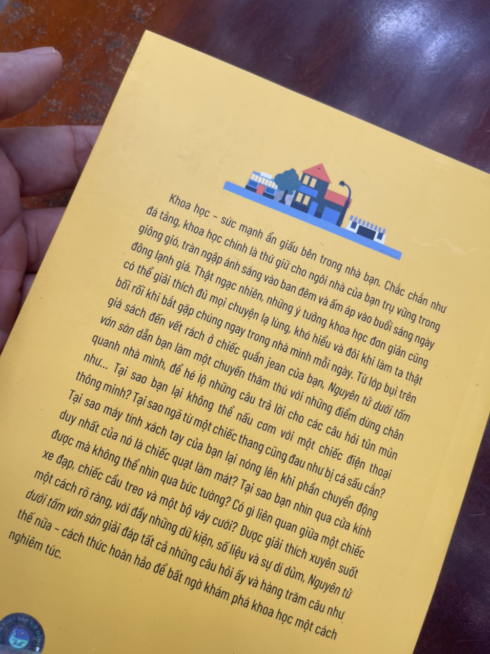 NGUYÊN TỬ DƯỚI TẤM VÁN SÀN – Vật lý ở khắp mọi nơi – Huy Toàn dịch –NXB Kim Đồng – tủ sách Tác phẩm chọn lọc