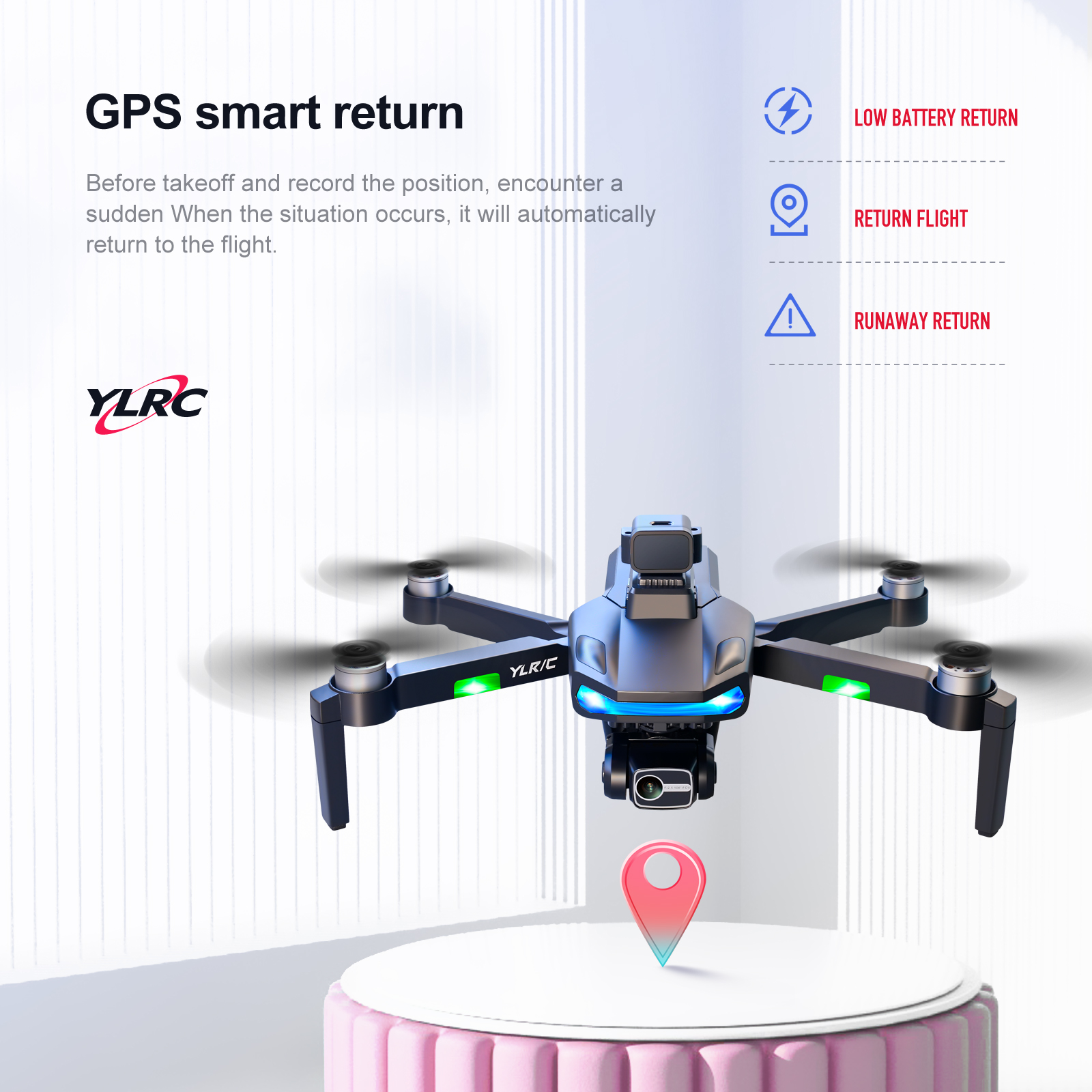 S135 Pro GPS DRONE 8K HD Camera kép WiFi Chụp ảnh trên không chuyên nghiệp