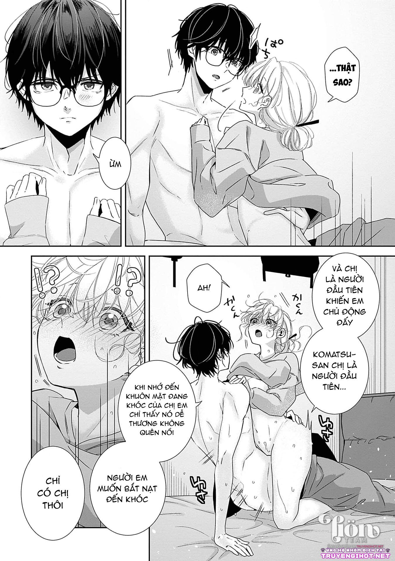 [18+] bị em trai nhà bên dụ dỗ rồi!!! chapter 7.1 6