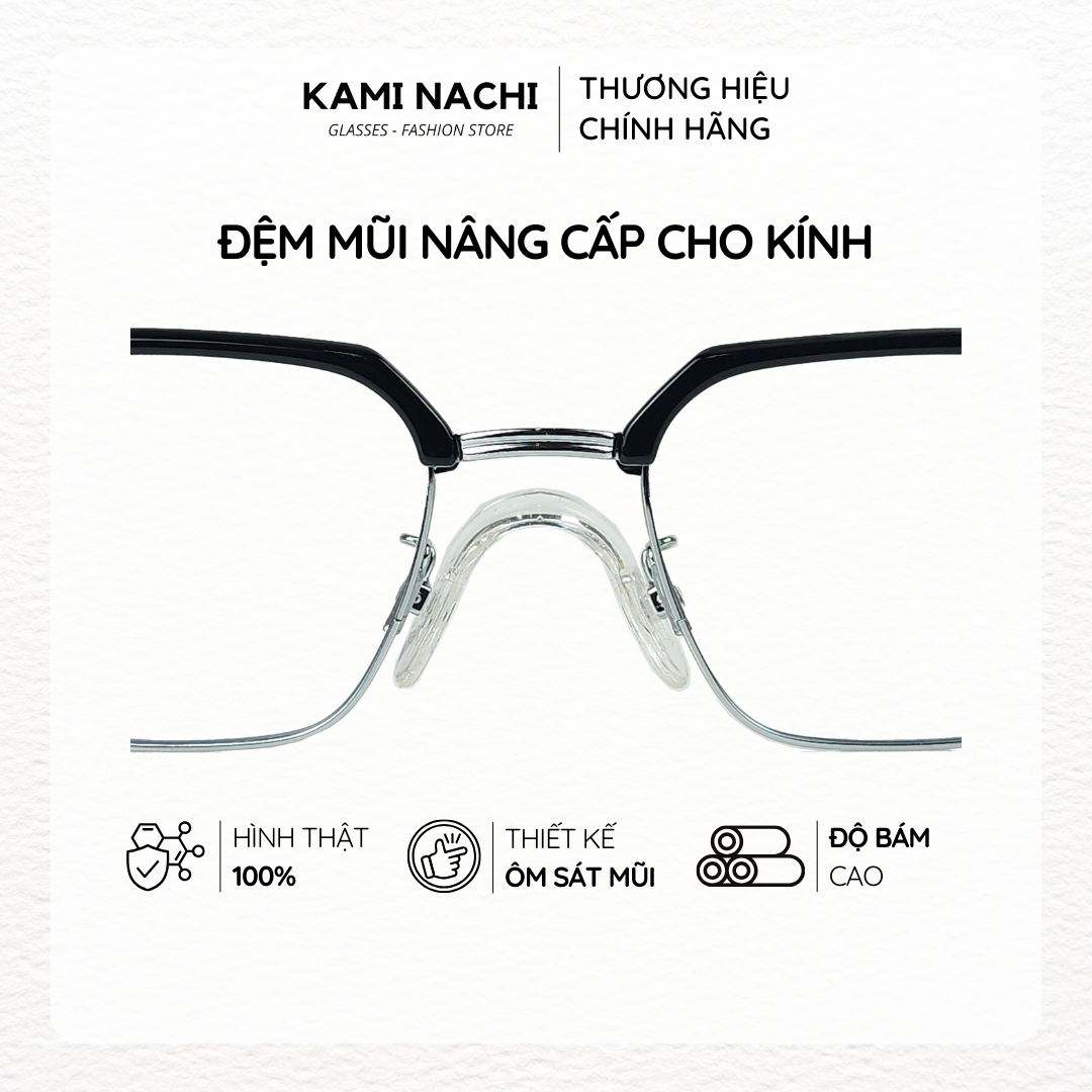 Đệm mũi phiên bản nâng cấp cho kính kim loại chống tuột kính