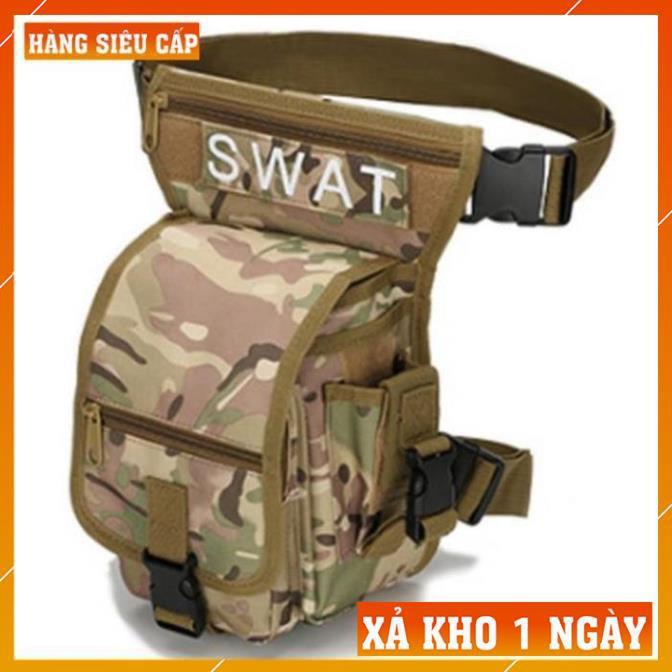 Túi Đeo Chéo Nam - Túi Đeo Hông Bụng Thể Thao SWAT