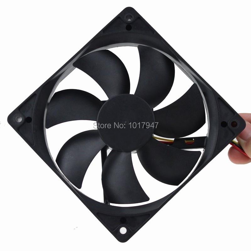 1 Bộ Quạt Tản Nhiệt Không Chổi Than 12v 3p 120mm 120x25mm 12025 Fg Dc