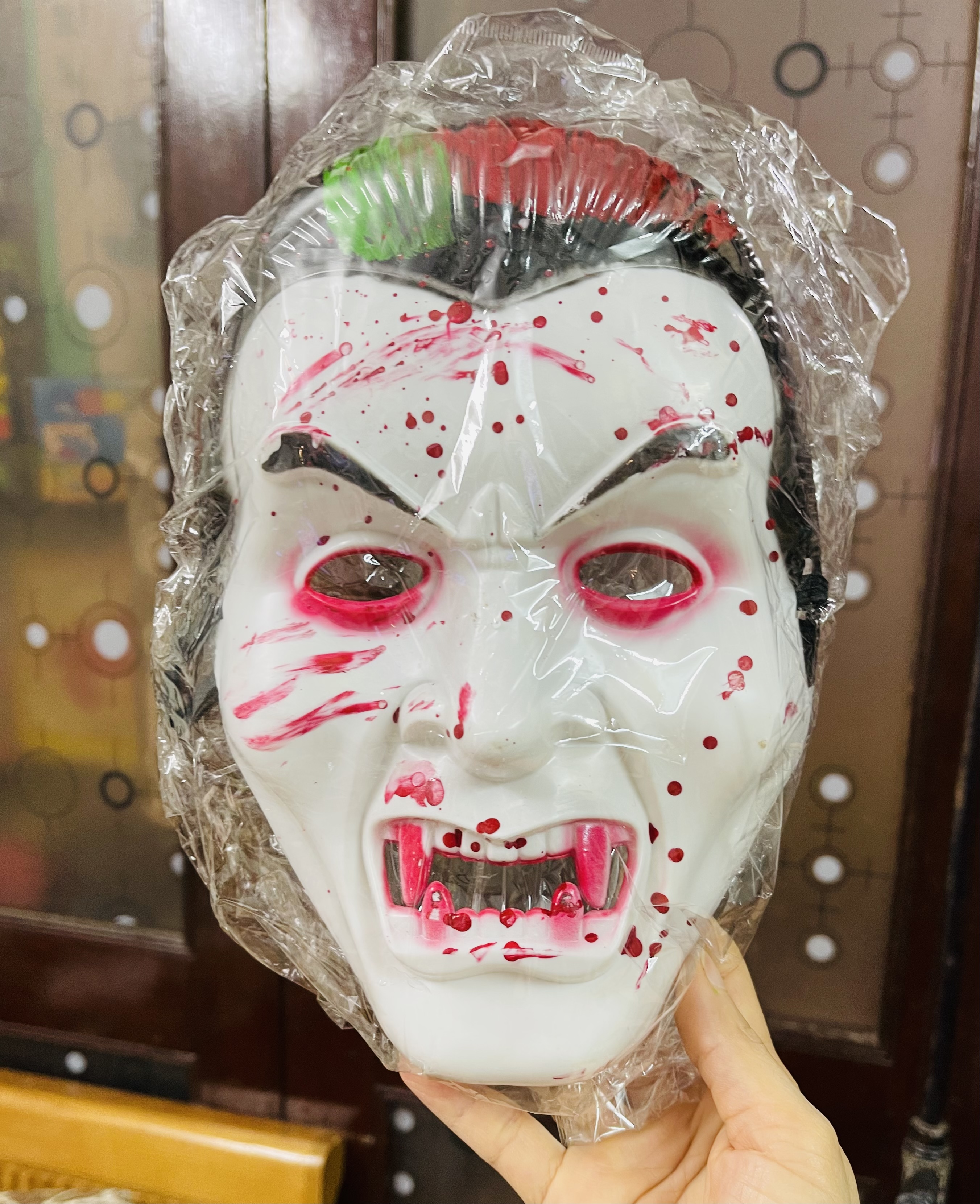 Mặt nạ ma cà rồng hoá trang cosplay haloween