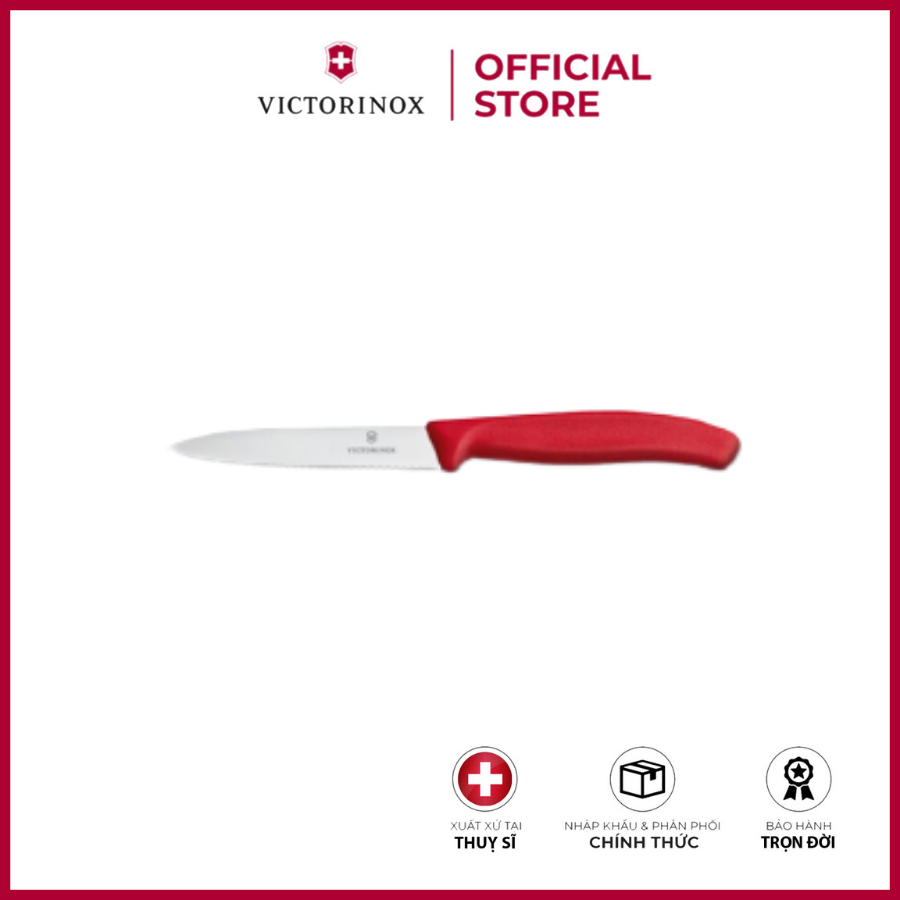 Dao bếp Victorinox Tomato and sausage knives (wavy edge, 11cm) 6.7731