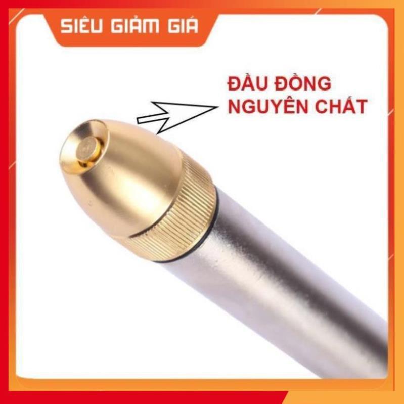 Vòi nước vòi phun nước rửa xe tưới cây tăng áp thông minh + bộ dây bơm nước cao cấp TLG 206810 đầu đồng,cút đồng