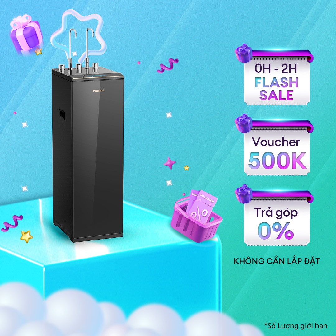Máy lọc nước RO Aquaporin @Inside Philips Hydrogen 10 lõi lọc ADD8913 Nóng-Lạnh-Thường - HÀNG CHÍNH HÃNG