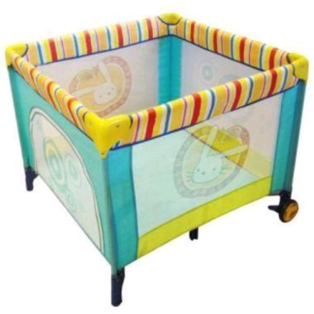 Nôi chơi vuông Polee Plus Portable SquarePlay Crib - Lucky Baby