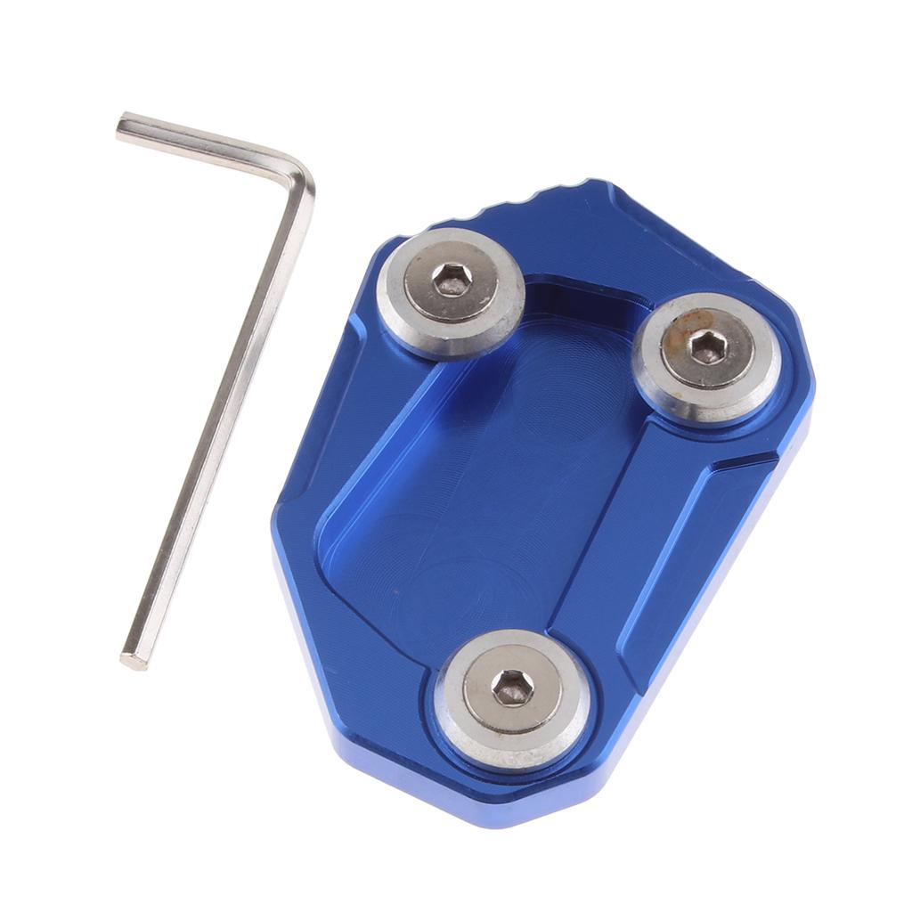Motorcycle CNC Side Stand Kickstand Enlarge Plate Pad For BMW S1000R K47 2014 2015 2016