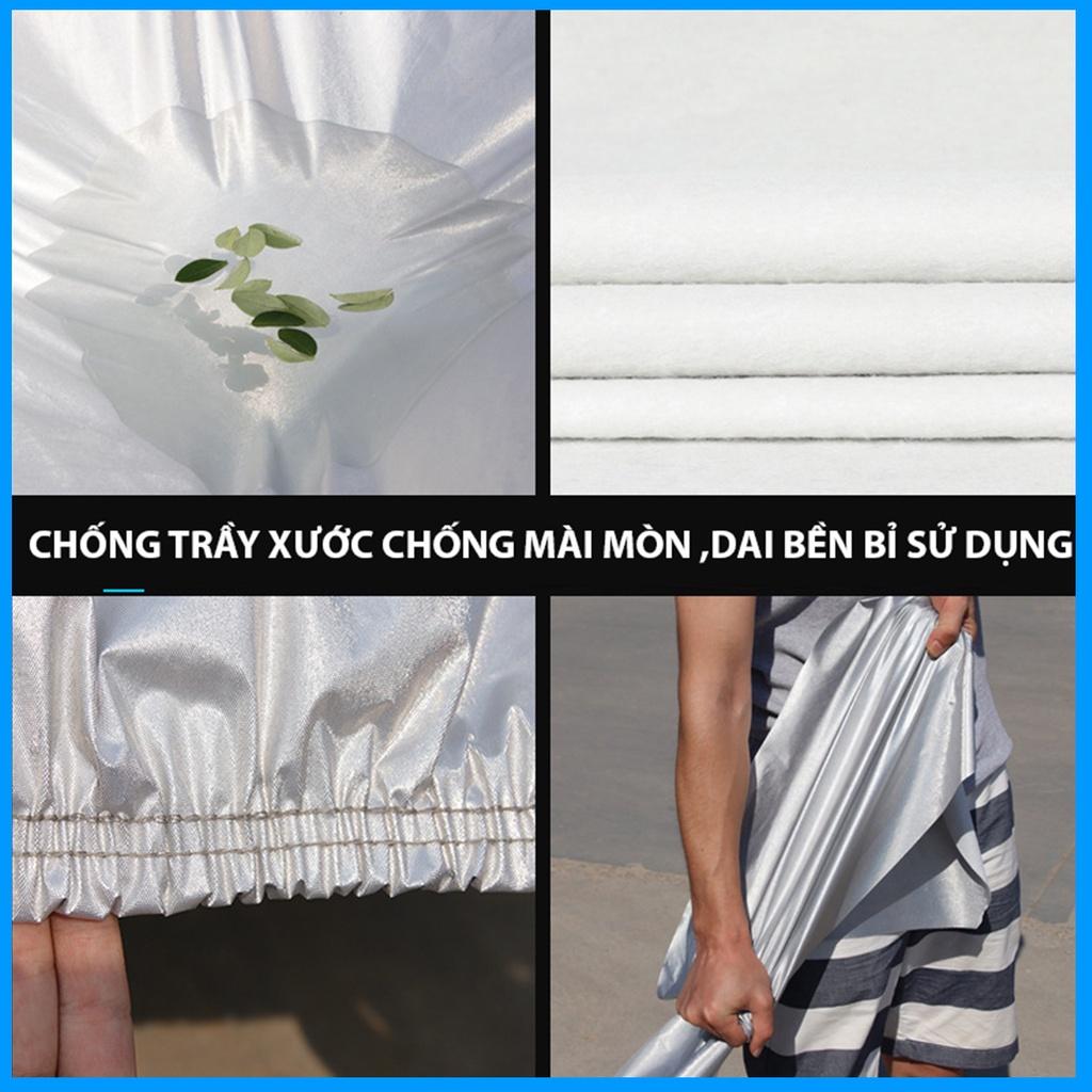 Bạt dù phủ xe hơi,áo trùm che phủ xe oto, bạc phủ trùm xe ôtô 4 chỗ đến 7 chỗ và các dòng xe bán tải vải dù oxford