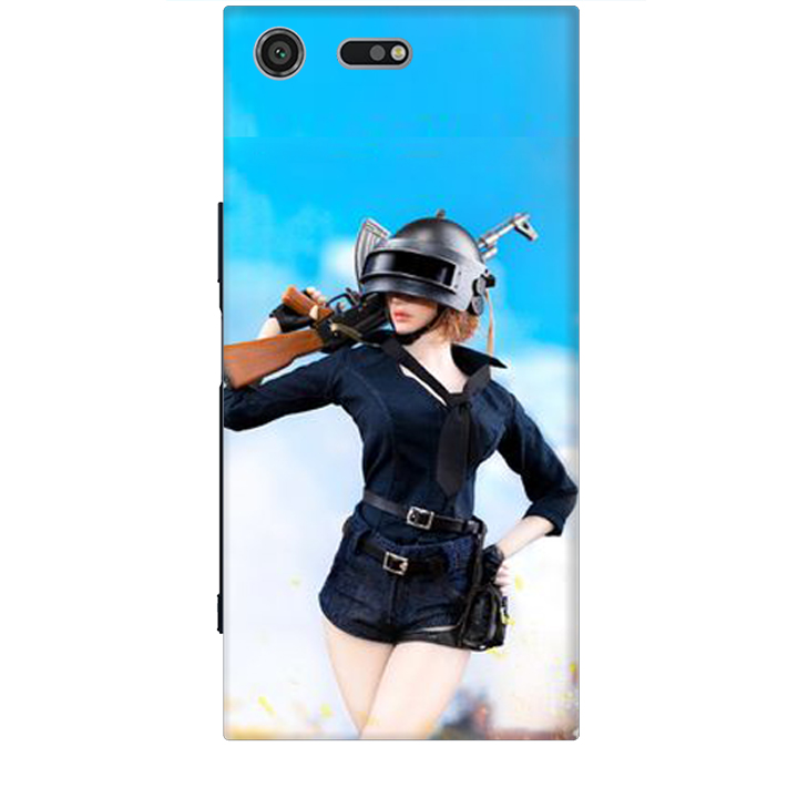 Ốp lưng dành cho điện thoại SONY XZ PREMIUM hình PUBG Mẫu 13